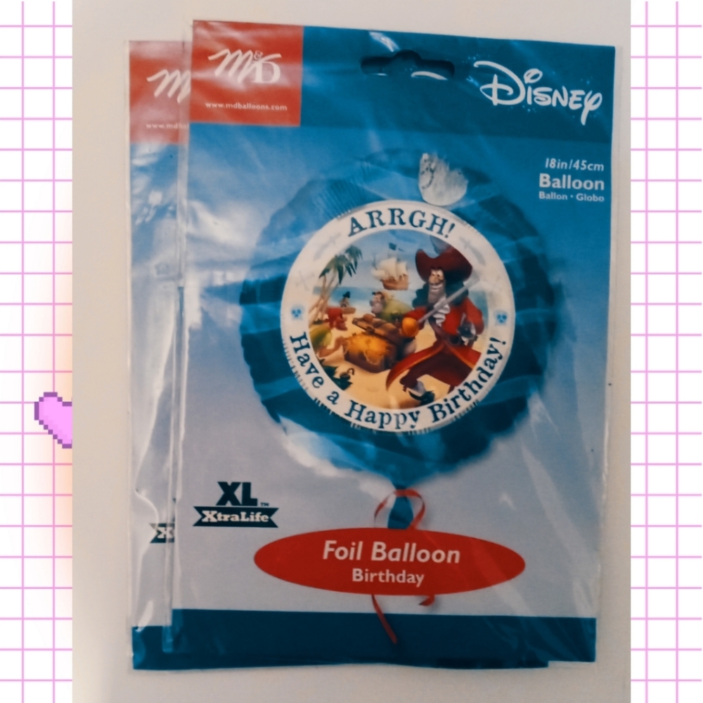 TWO Jake & the Neverland Pirates Balloons